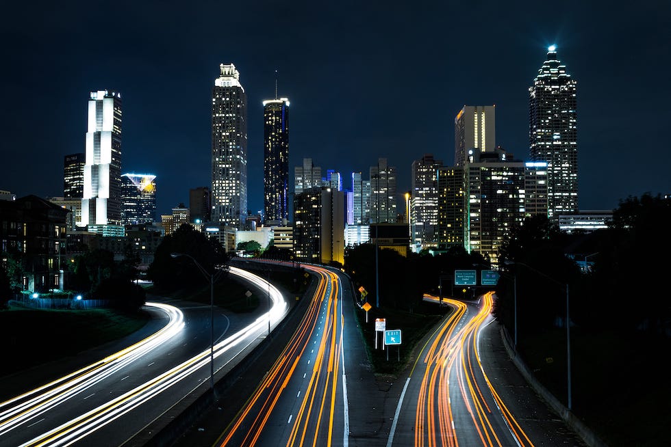 atlanta at night