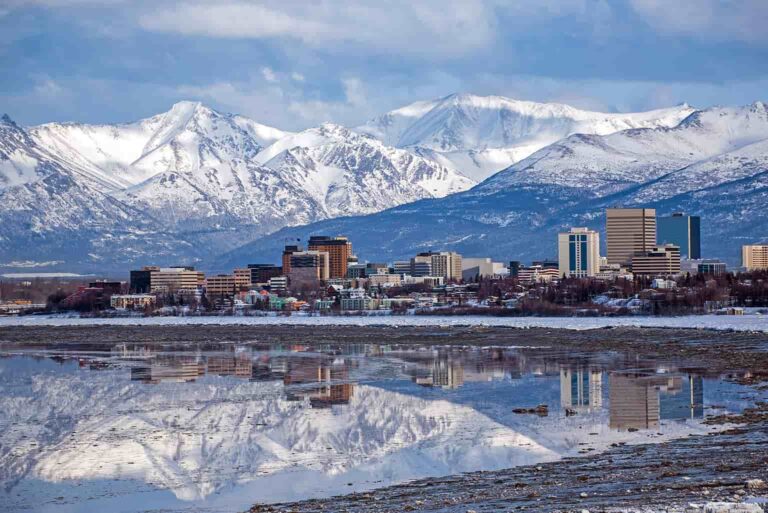 Anchorage, Alaska skyline