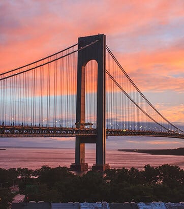 Verrazzano Bridge Staten Island Gaeta Green 1