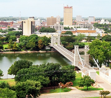 Waco Downtown Brazos River 1