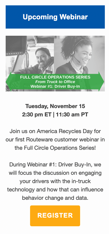 Full Circle Operations Series, From Truck to Office: Driver Buy-In