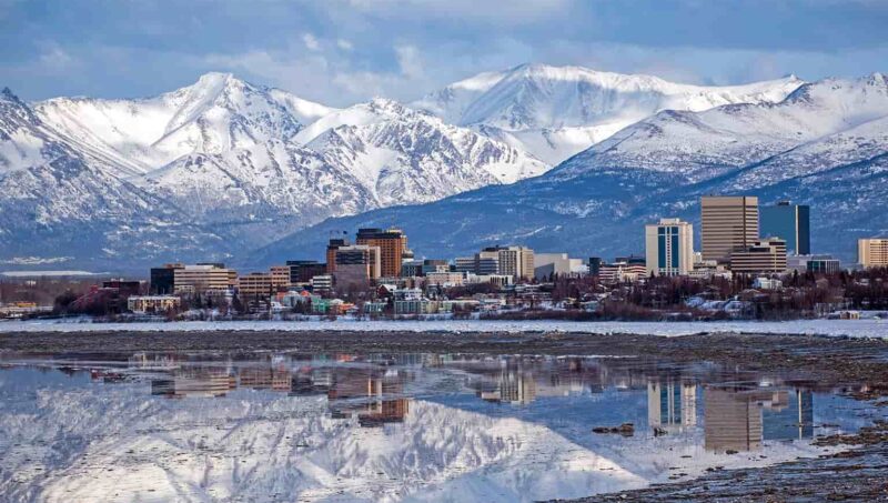 Anchorage, Alaska skyline