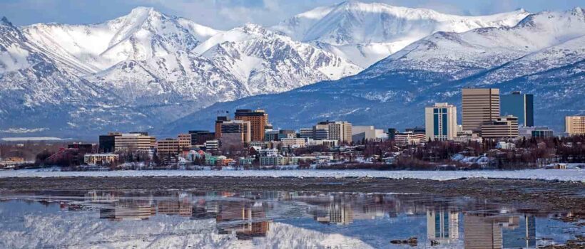 Anchorage, Alaska skyline