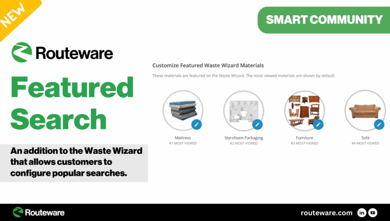 NEW Waste Wizard Update: Featured Search