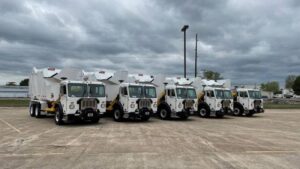 ‘Leading by Example’: It’s About Faith, Learning and Attitude for Solid Waste and Recycling Director 1 Broken Arrow Recycling Trucks