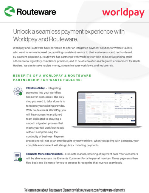 Routeware Payments FactSheet