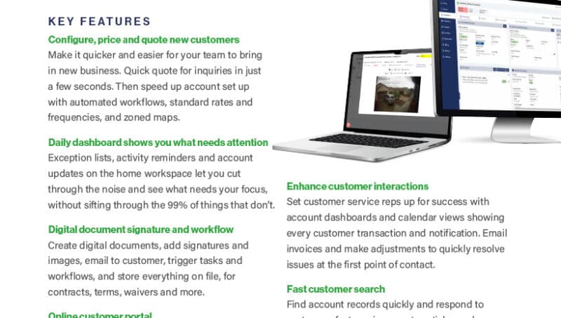 Routeware Elements One Pager CustomerService FactSheet