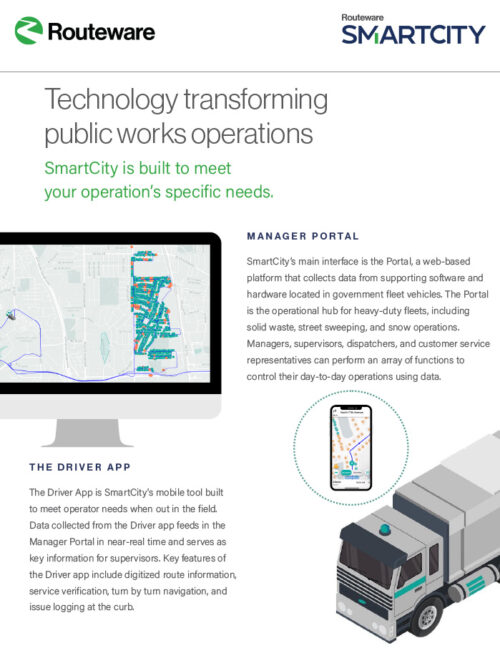 Routeware SmartCity Multivehicle Tech Sheet