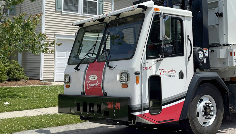 Photo of Concord, NC, Garbage Truck
