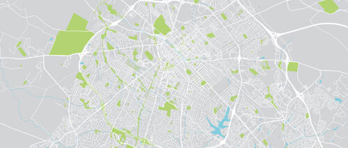 In Lexington, Route Optimization Speeds Up Rerouting Process Threefold, Making Collection More Efficient 1 map