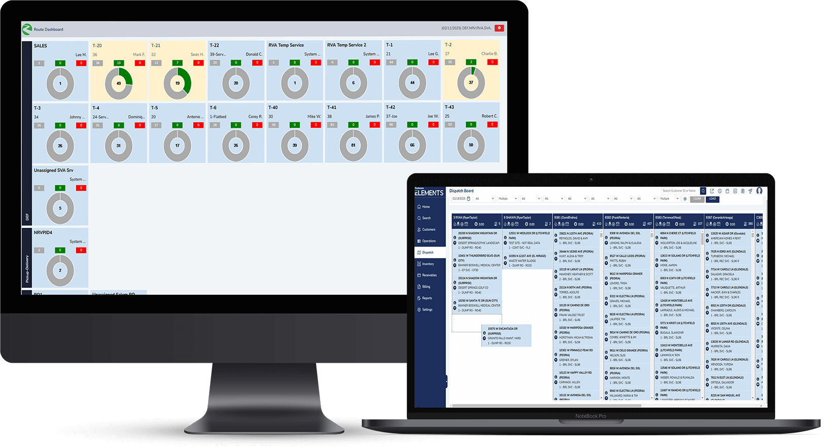 Routeware Elements Dispatch