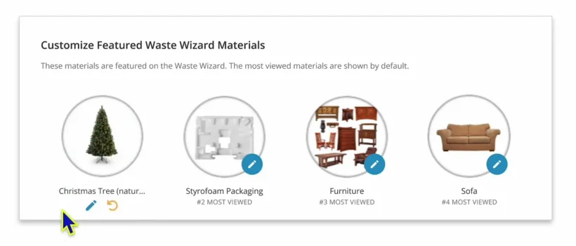 video new waste wizard update featured search