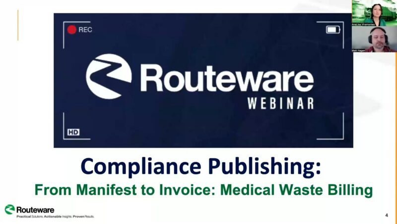 Compliance Publishing: ​ From Manifest to Invoice: Medical Waste Billing​