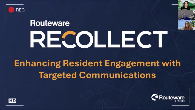 ReCollect: Enhancing Resident Engagement with Targeted Communications​
