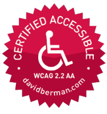 WCAG 2.2 AA badge graphic